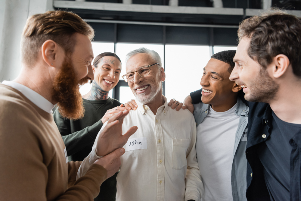 Group of men in heroin addiction treatment in Lancaster, PA Group of men in heroin addiction treatment in Lancaster, PA