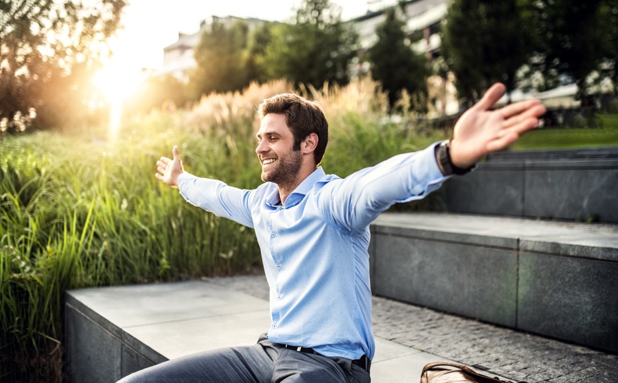 Man enjoying outdoor activity in PHP in Pennsylvania