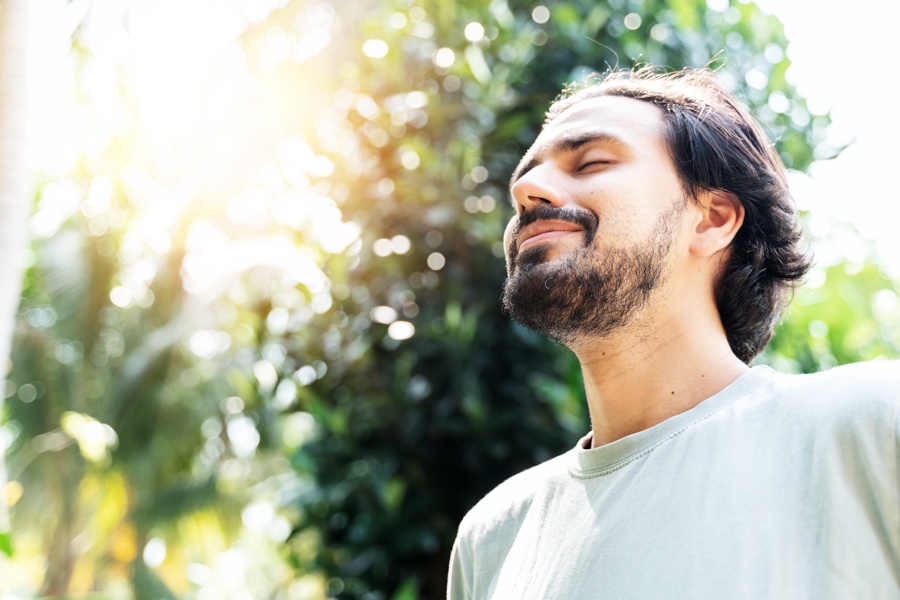 A man receiving comprehensive addiction care in Pennsylvania at Kora