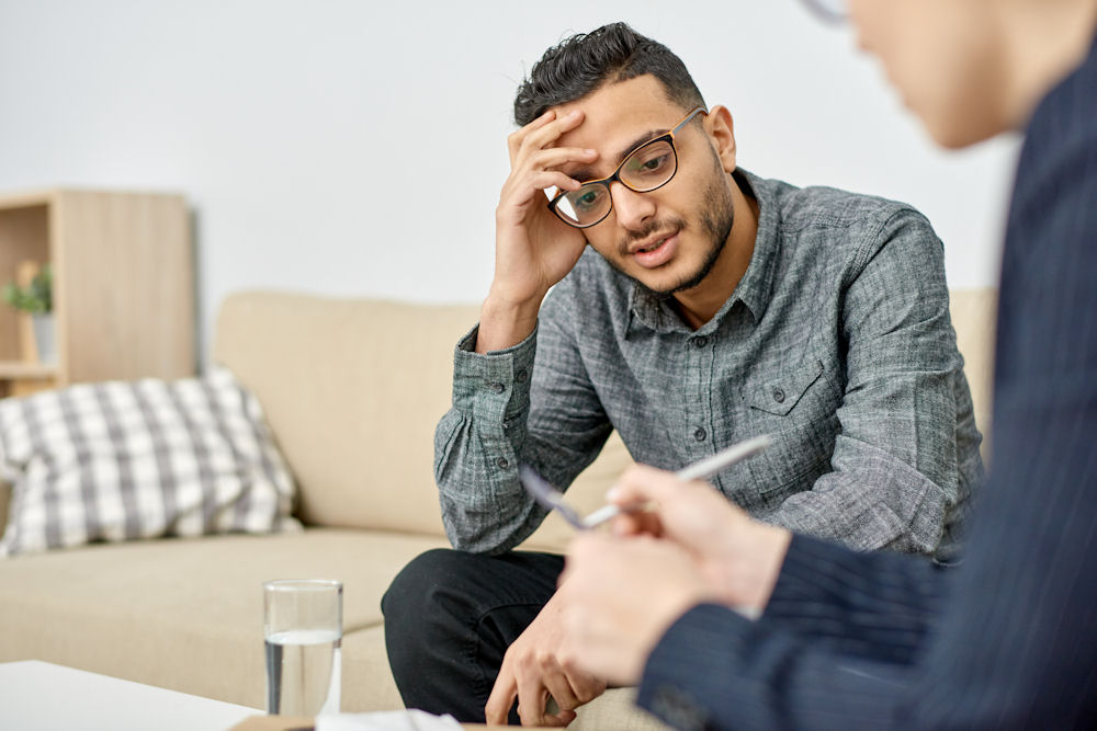 individual receiving addiction treatment at rehab individual receiving addiction treatment at rehab